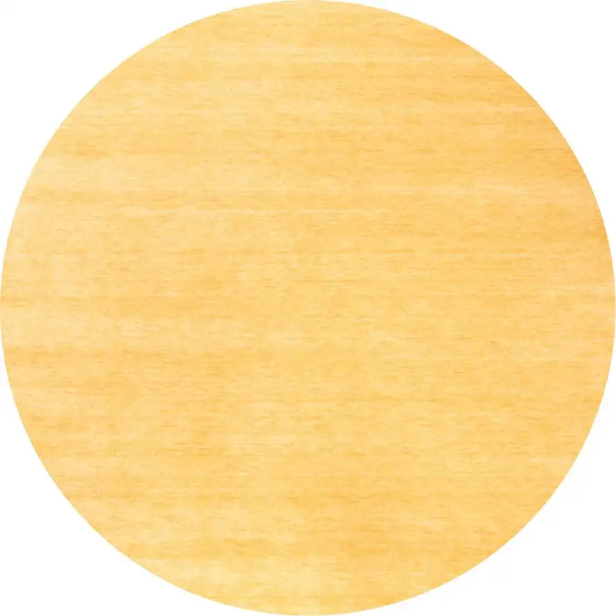 Gabbeh Teppich - Softy - Uni - rund
