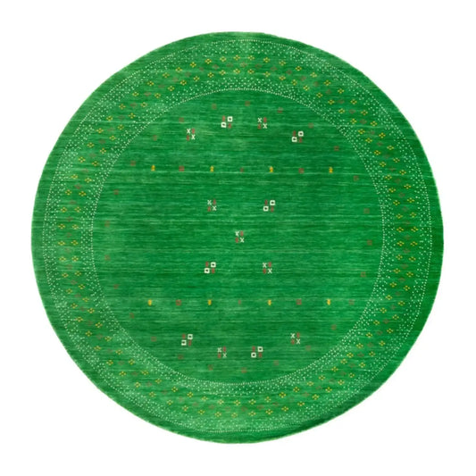 Tapis Gabbeh - Loribaft Softy - LuxeWeave - rond