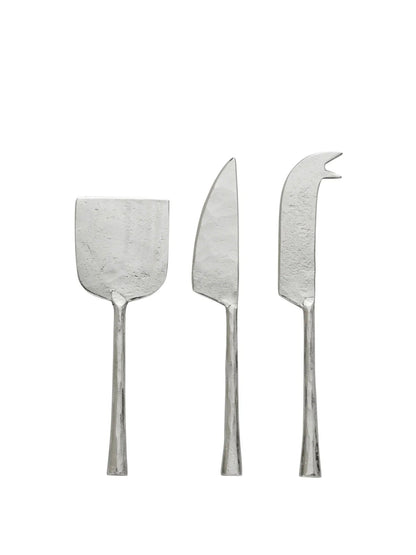 Käsemesser 3er-Set Demilla silber