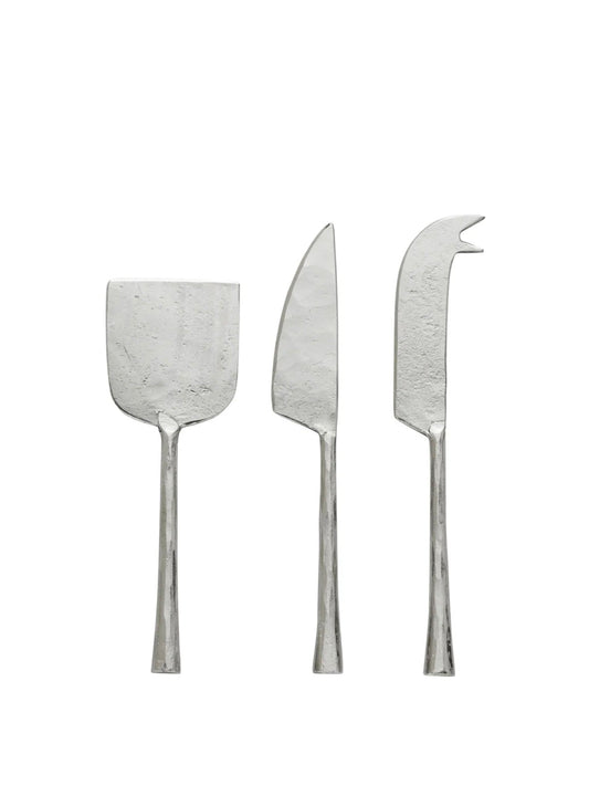 Käsemesser 3er-Set Demilla silber