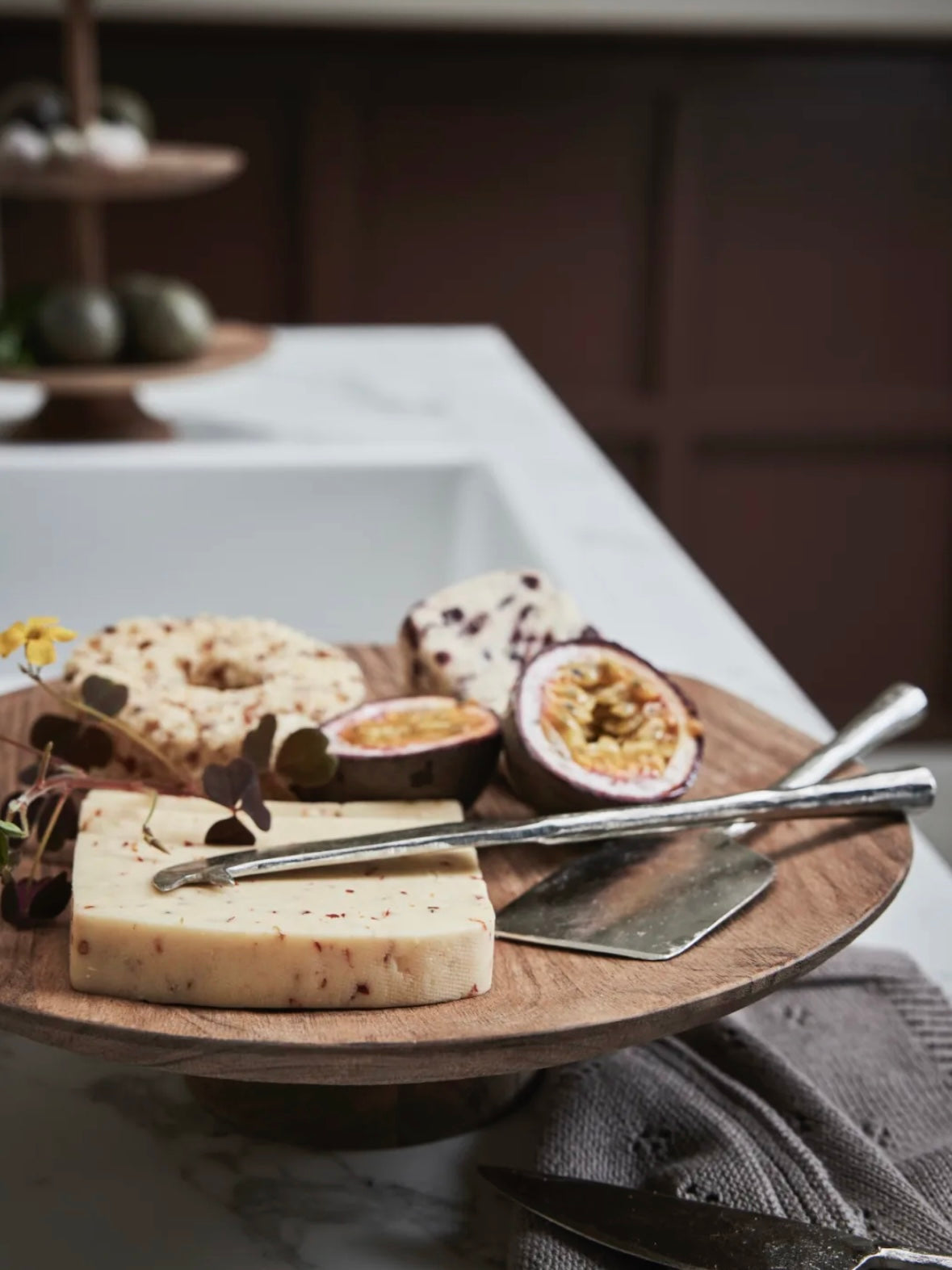 Käsemesser 3er-Set Demilla silber