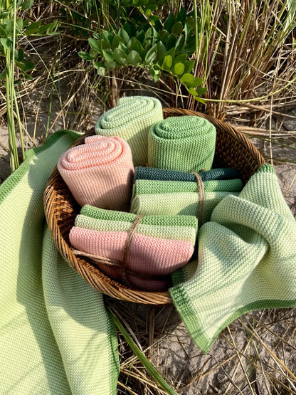 Wischtücher 3er Set staubiges dunkelgrün