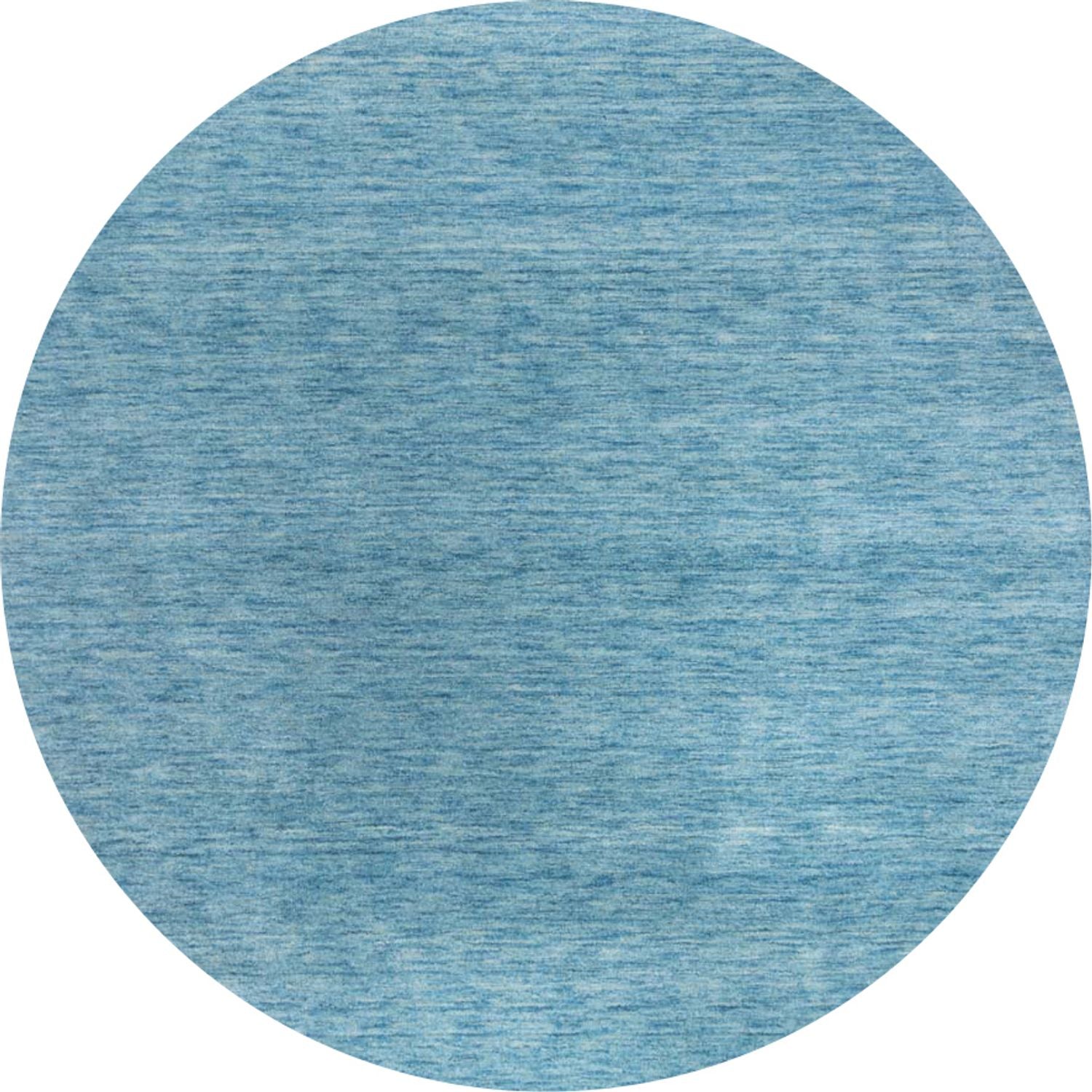 Gabbeh Teppich - Softy - Uni - rund - Besontique Home