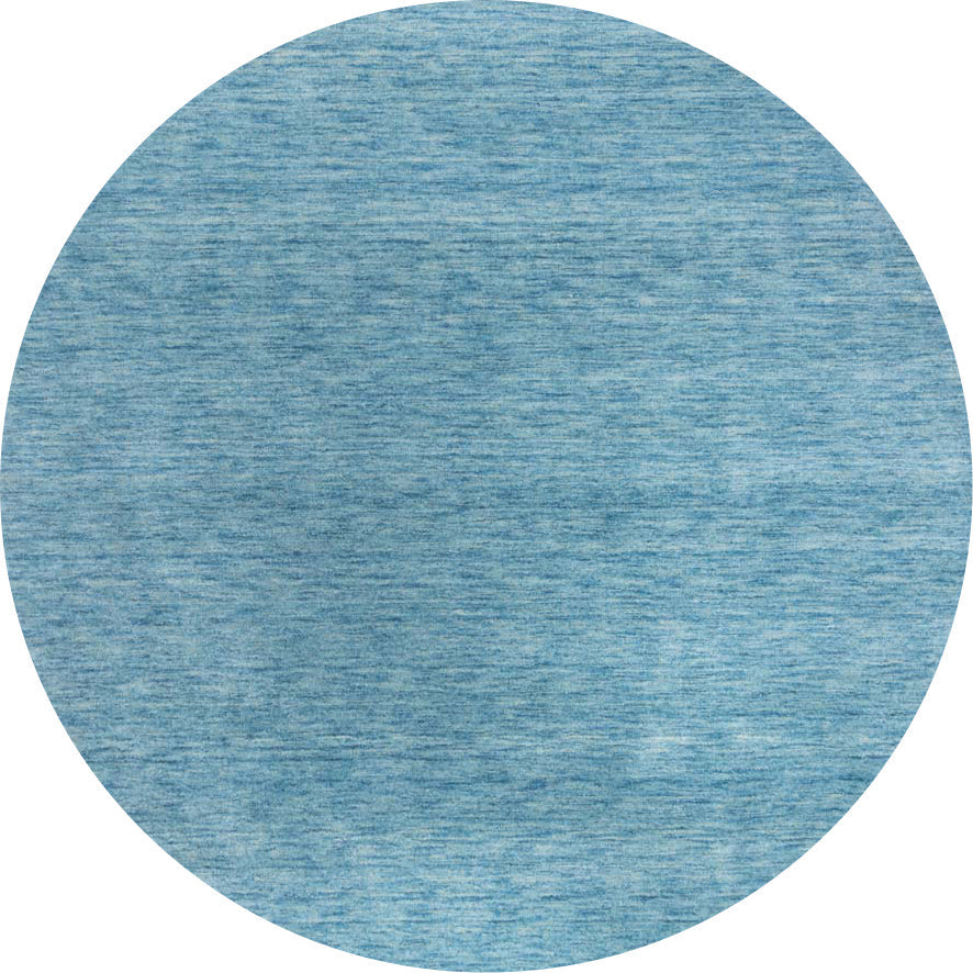 Gabbeh Teppich - Softy - Uni - rund - Besontique Home