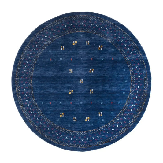 Tapis Gabbeh - Loribaft Softy - LuxeWeave - rond