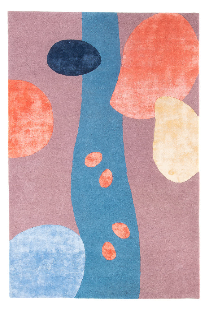 Wollteppich - Bouquet - rechteckig - Besontique Home