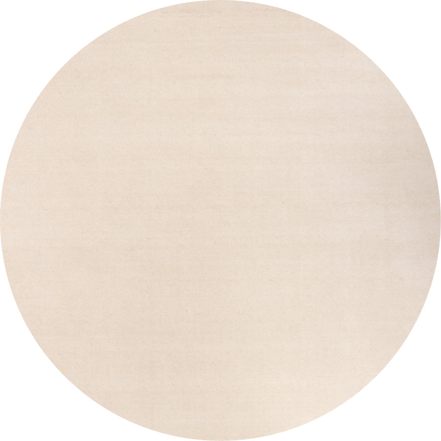 Gabbeh Teppich - Softy - Uni - rund - Besontique Home