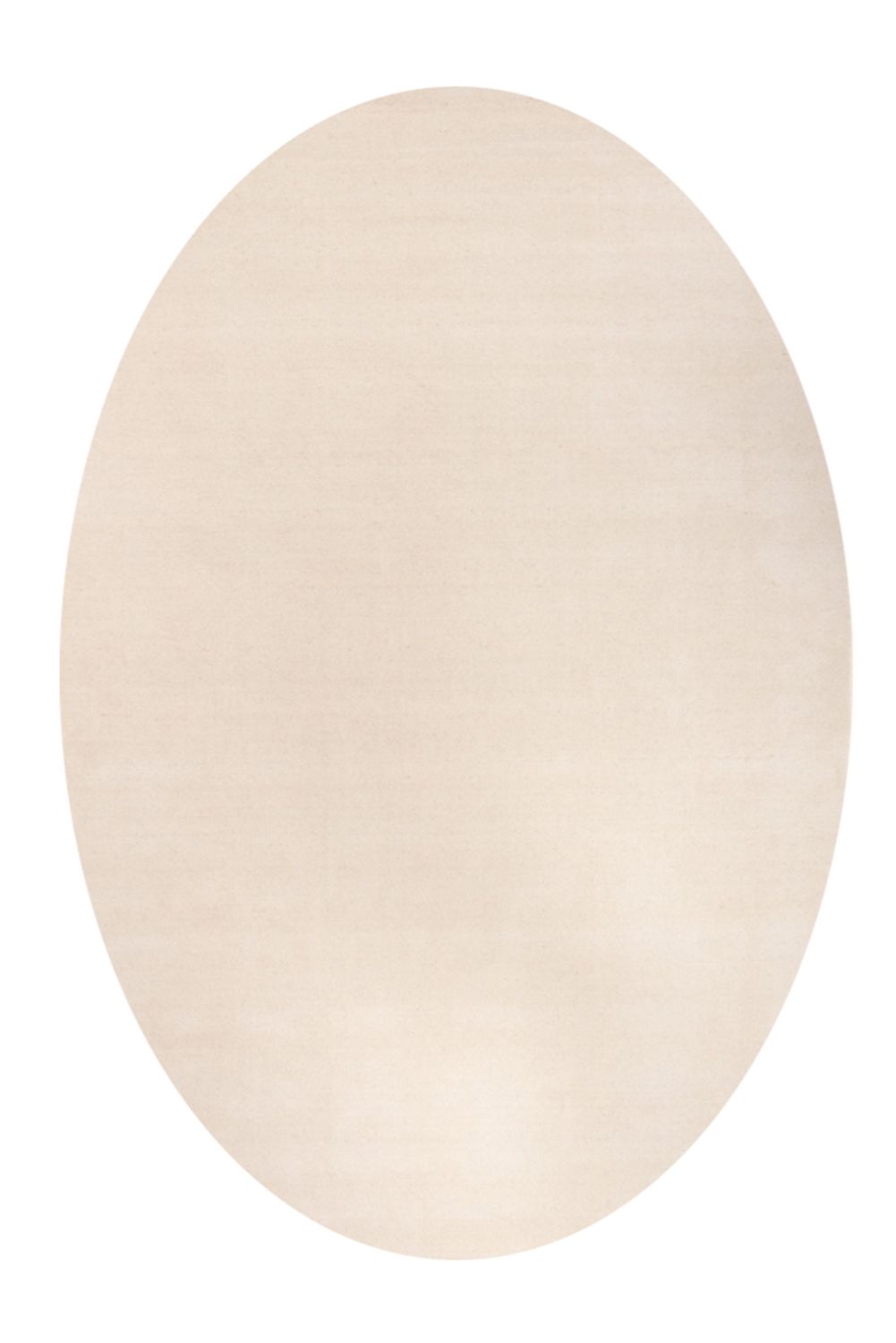 Gabbeh Teppich - Softy - Uni - oval - Besontique Home