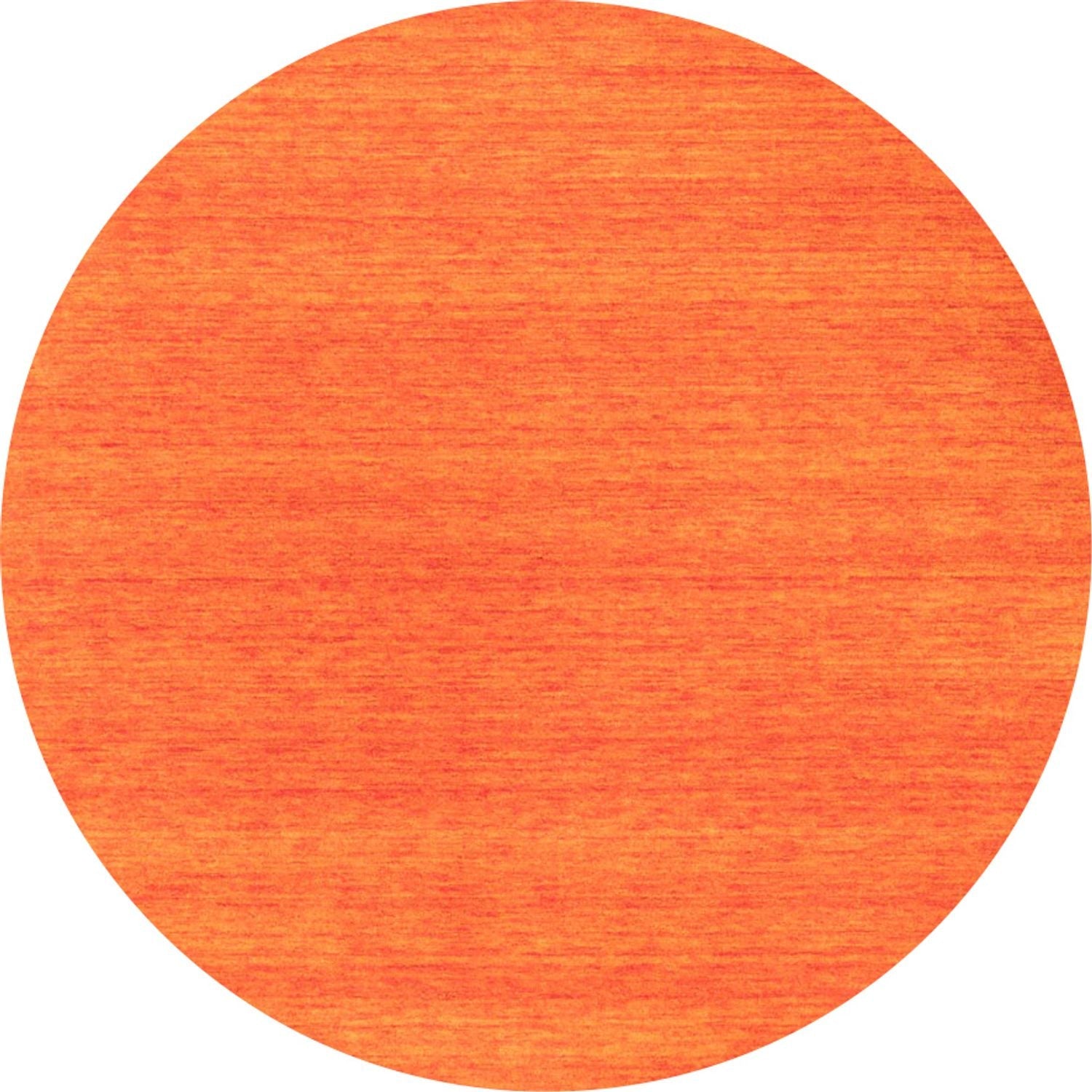 Gabbeh Teppich - Softy - Uni - rund - Besontique Home