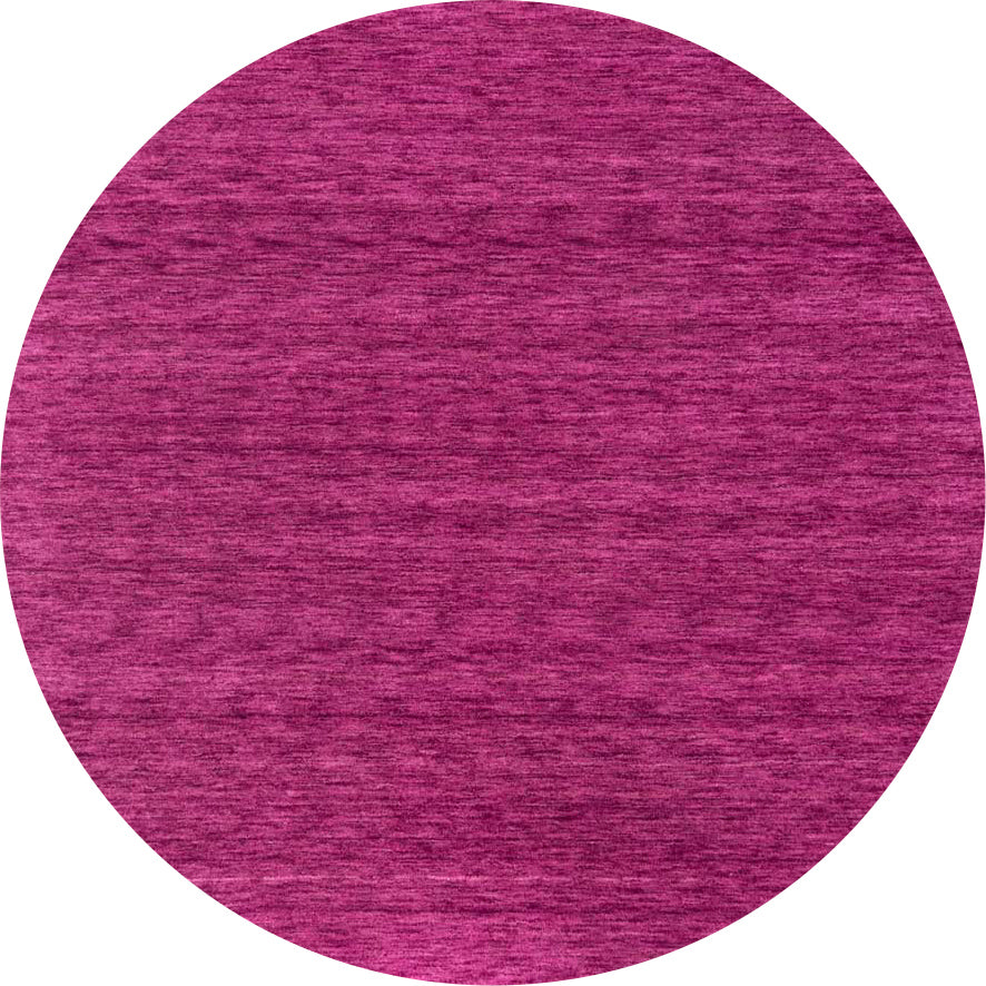 Gabbeh Teppich - Softy - Uni - rund - Besontique Home