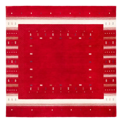 Tapis Gabbeh - Loribaft Softy - Aurora Flair - carré