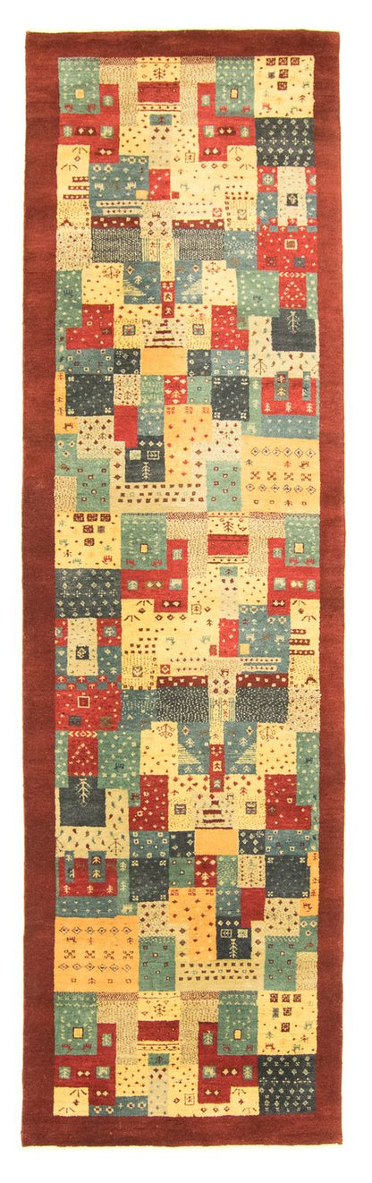 Gabbeh Teppich - Loribaft Indus »Awaro« Läufer - Besontique Home