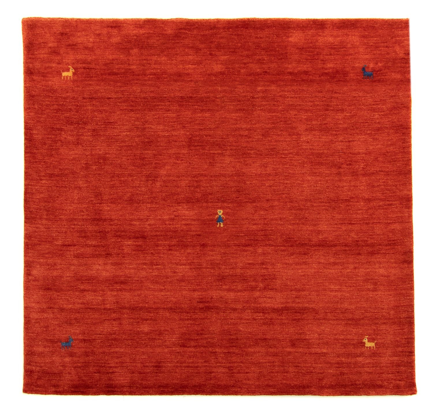 Gabbeh Teppich - Indus »Sahara« Quadratisch - Besontique Home