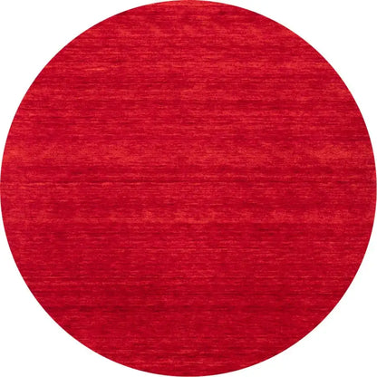 Gabbeh Teppich - Softy - Uni - rund