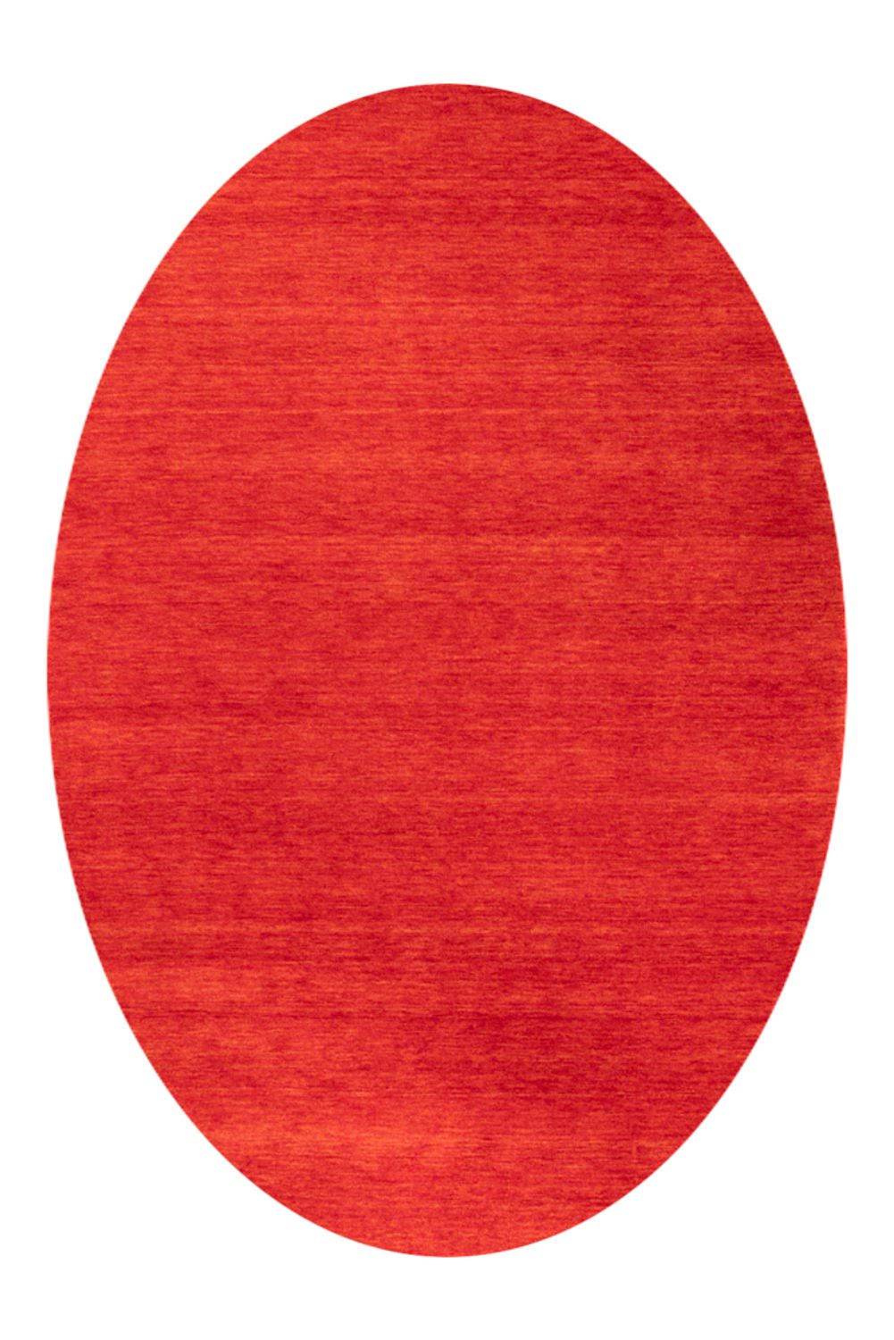 Gabbeh Teppich - Softy - Uni - oval - Besontique Home