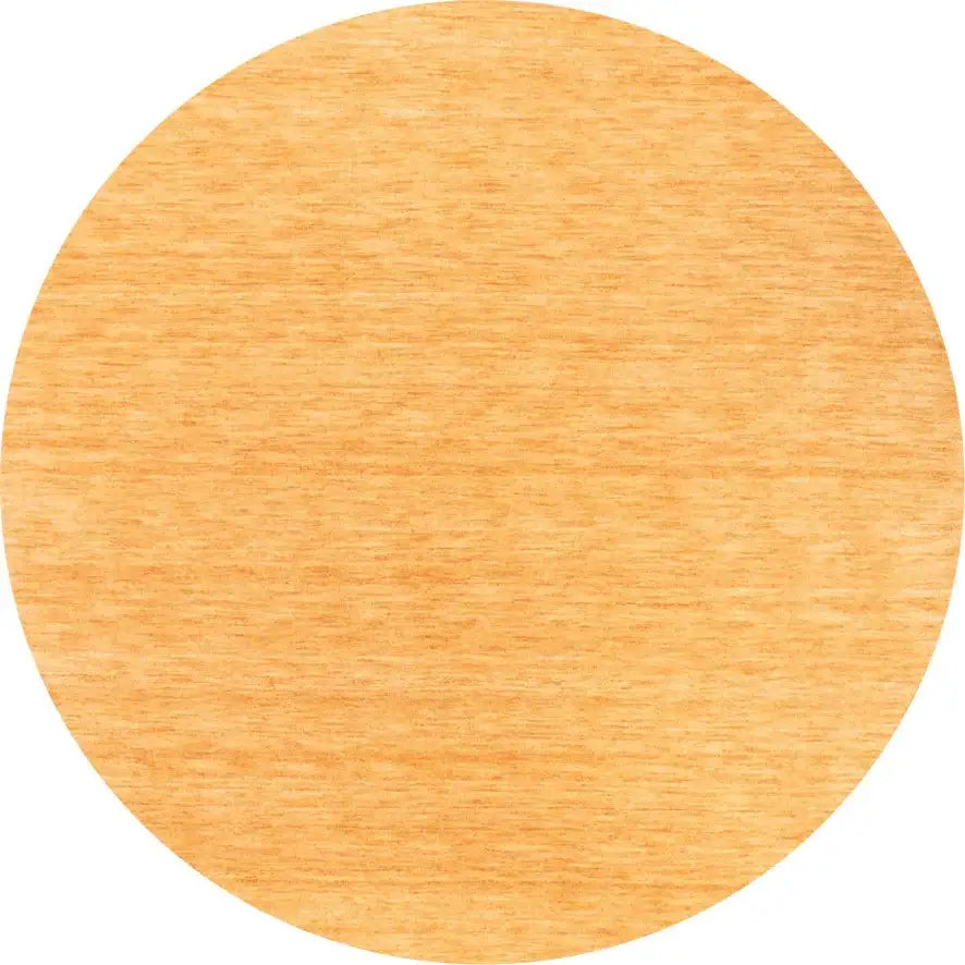 Gabbeh Teppich - Softy - Uni - rund