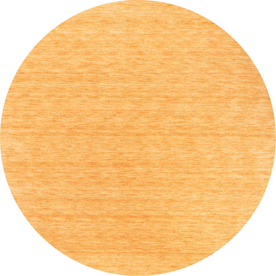 Gabbeh Teppich - Softy - Uni - rund - Besontique Home