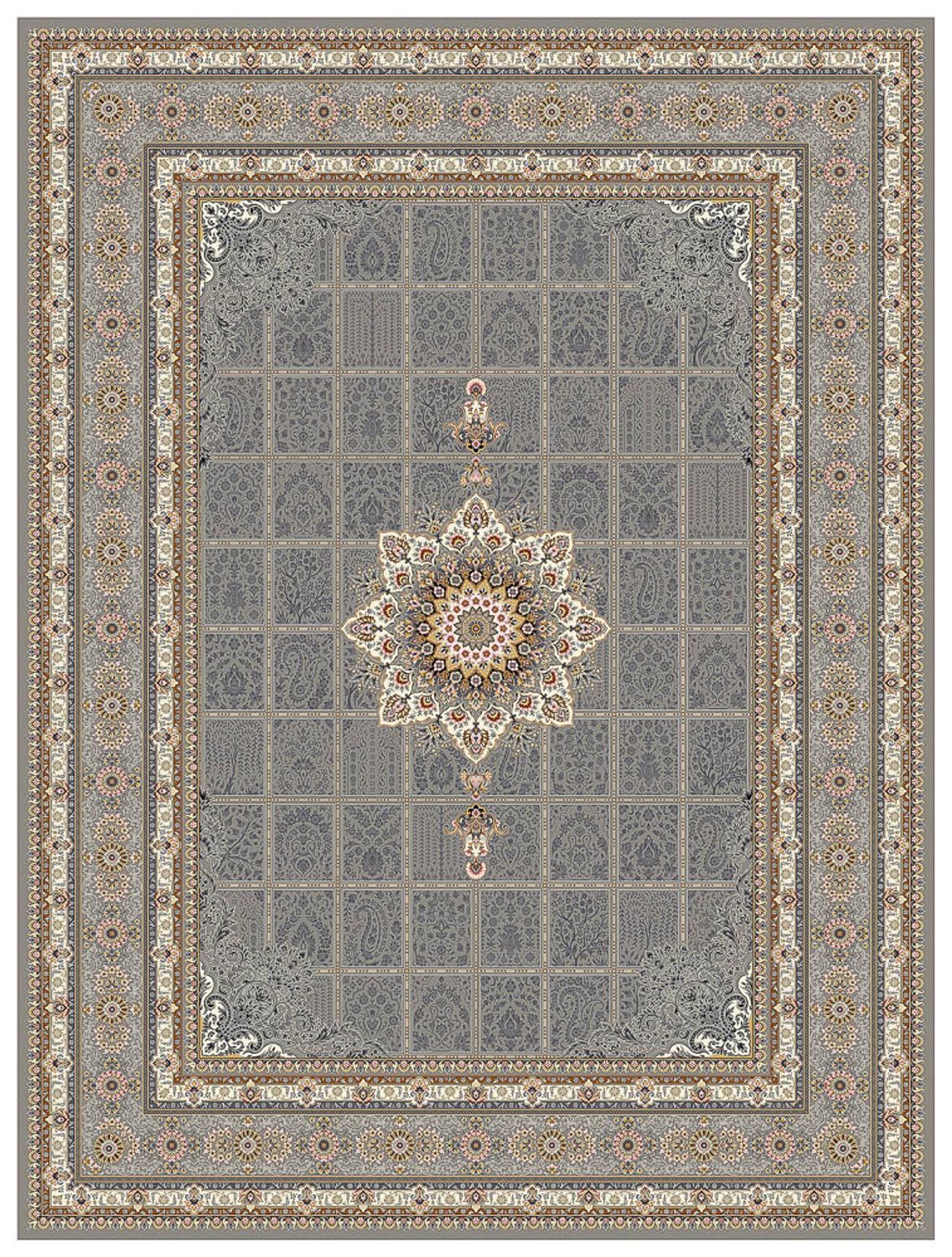 Orientalischer Webteppich - Eastern Elegance - rechteckig - Besontique Home