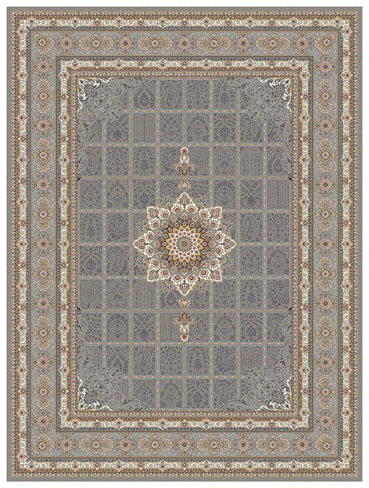 Orientalischer Webteppich - Östliche Eleganz - rechteckig