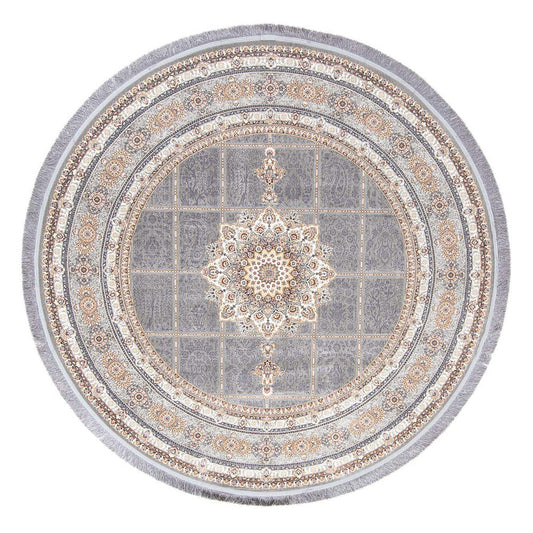 Tapis oriental tissé - Élégance orientale - rond