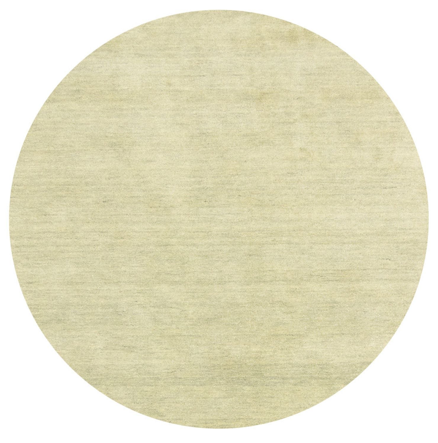 Gabbeh Teppich - Softy - Uni - rund - Besontique Home