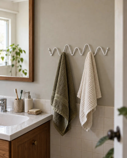 minimalist-wave-wall-hanging-hook-hanger-besontique-home-Besontique Home