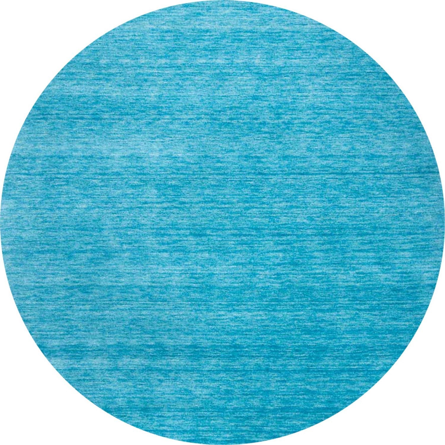 Gabbeh Teppich - Softy - Uni - rund - Besontique Home