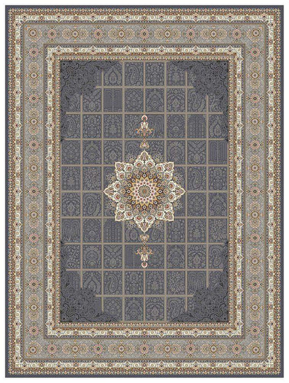 Orientalischer Webteppich - Östliche Eleganz - rechteckig