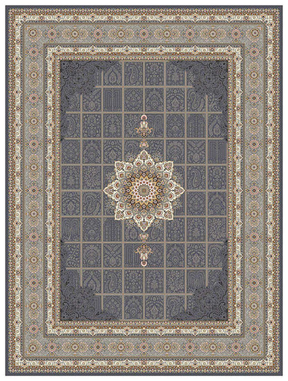 Orientalischer Webteppich - Östliche Eleganz - rechteckig