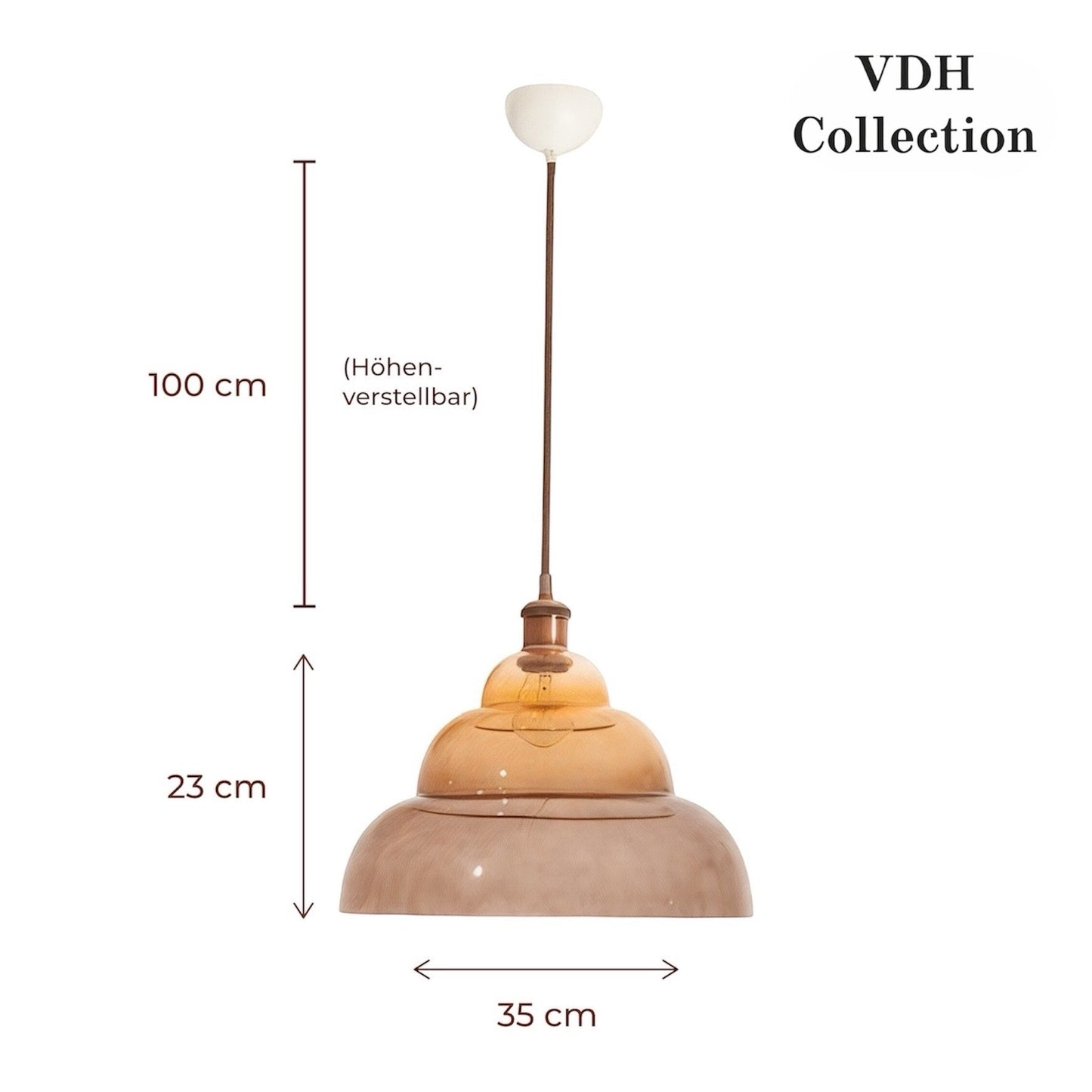 VDH Collection Halo Amber