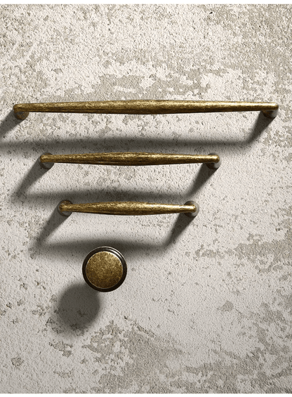 American Vintage Bronze Antique Silver Furniture Door Knob │ Kitchen Drawer Wardrobe Handles - Besontique Home