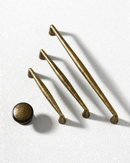 American Vintage Bronze Antique Silver Furniture Door Knob │ Kitchen Drawer Wardrobe Handles - Besontique Home