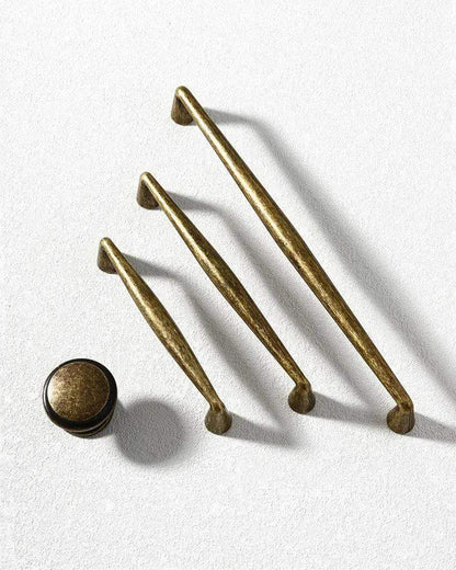 American Vintage Bronze Antique Silver Furniture Door Knob │ Kitchen Drawer Wardrobe Handles - Besontique Home