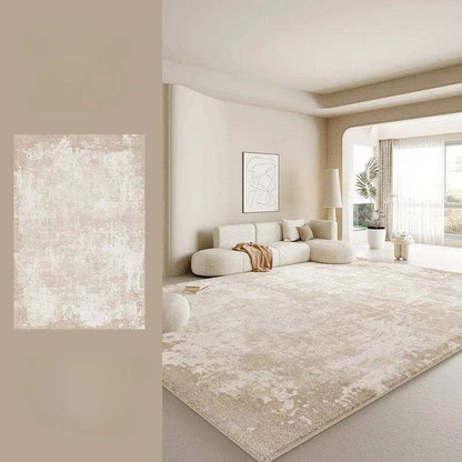 Beige Light Beige Luxury Home Floor Carpet │ Modern Boho Anti-Slip Decorative Rug - Besontique Home