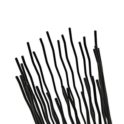 Black Bohemian Style Candle Holders │ Metal Desk Candlestick Stand - Besontique Home