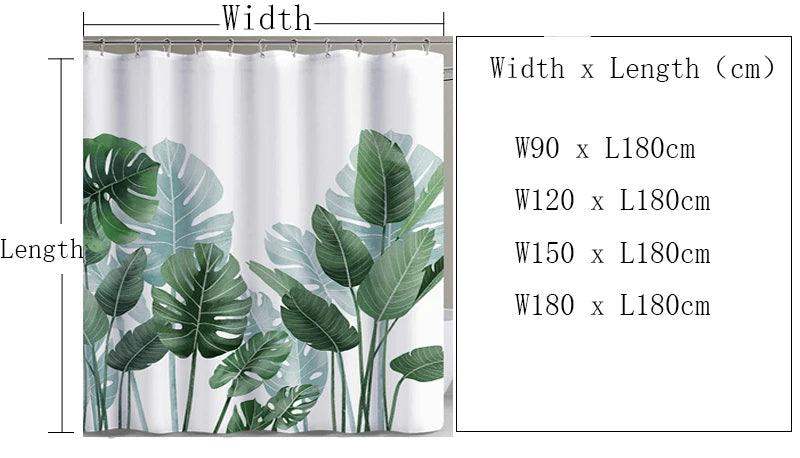 Button Frill Ruffle Pleated Grey Stripe Shower Curtain (1 pcs)│ Boho Country Style Linen Bathroom Decor Curtains - Besontique Home