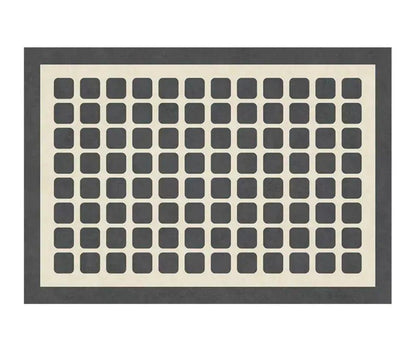 Checkerboard Pattern Home Decor Carpet │ Modern Geometric Decorative Floor Rug - Besontique Home