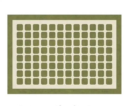 Checkerboard Pattern Home Decor Carpet │ Modern Geometric Decorative Floor Rug - Besontique Home