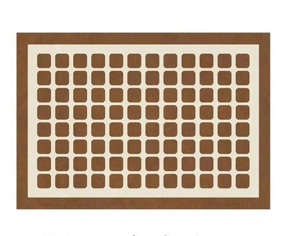 Checkerboard Pattern Home Decor Carpet │ Modern Geometric Decorative Floor Rug - Besontique Home