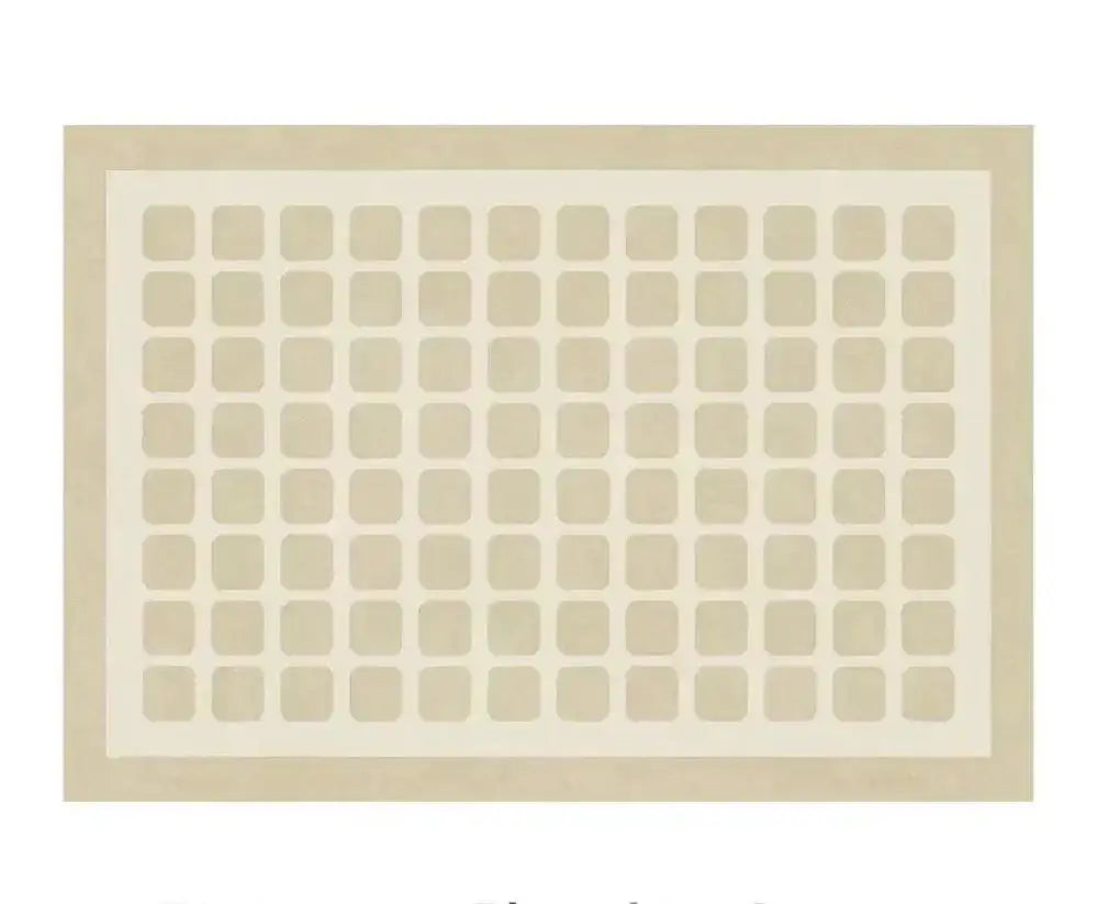 Checkerboard Pattern Home Decor Carpet │ Modern Geometric Decorative Floor Rug - Besontique Home
