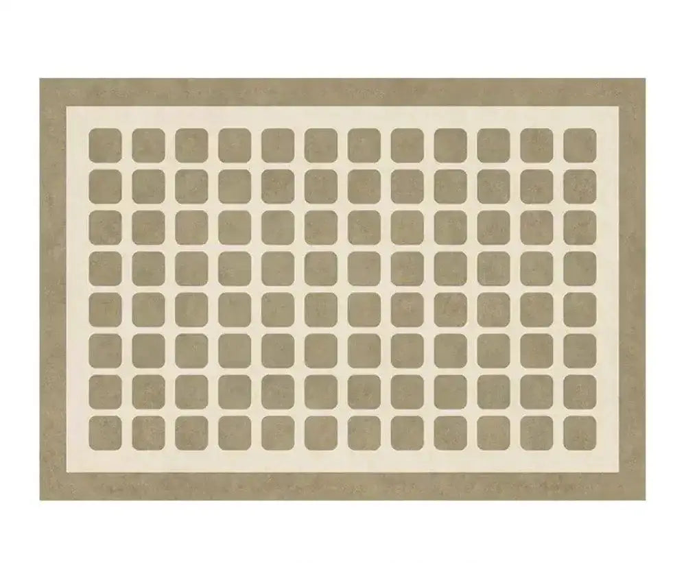 Checkerboard Pattern Home Decor Carpet │ Modern Geometric Decorative Floor Rug - Besontique Home