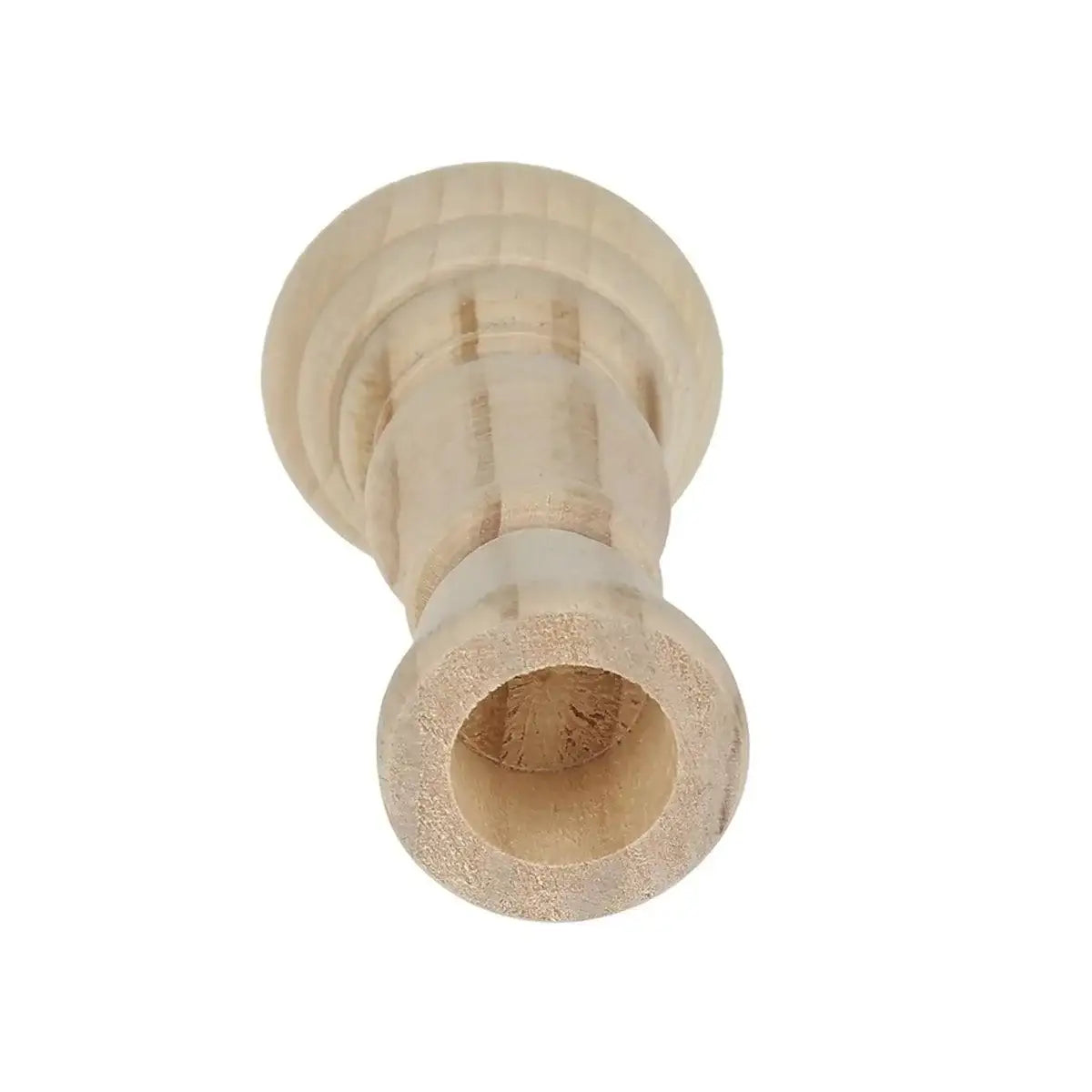 Classic Light Wood Candlesticks Candle Holder Set │ Modern Retro Vintage Candle Stand - Besontique Home