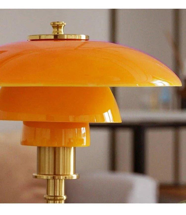 Danish Designer Glass Table Lamps │ Modern Nordic LED Living Bedroom Decor Lighting Desk Lamp - Besontique Home
