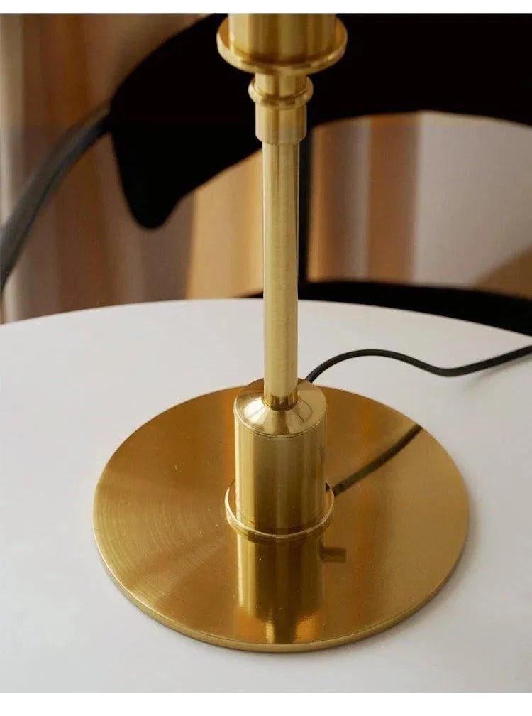Danish Designer Glass Table Lamps │ Modern Nordic LED Living Bedroom Decor Lighting Desk Lamp - Besontique Home