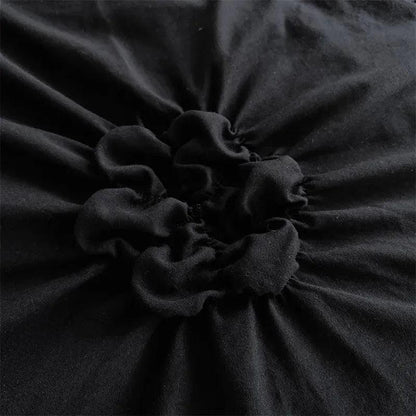 High End Three-dimensional Pinch Pleated Bedding Set │ Modern Boho Quilt Bed Duvet cover Pillow case - Besontique Home