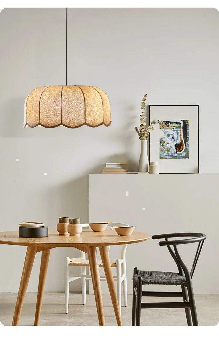 Japandi Chandelier Hanging Lamp - Besontique Home