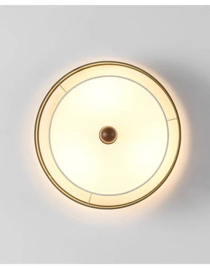 Japandi Retro Vintage Cloth Ceiling Lamp - Besontique Home