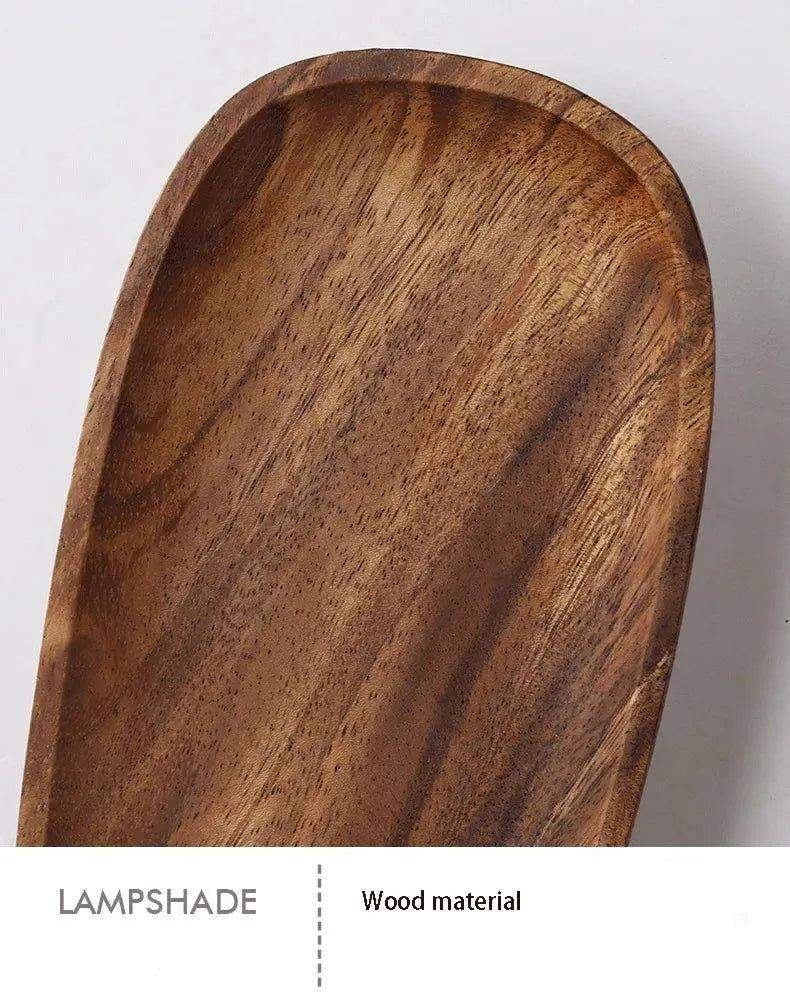 Japanese Minimalist Solid Wood Wall Light │ Modern Nordic LED Bedside Lamp Lighting - Besontique Home