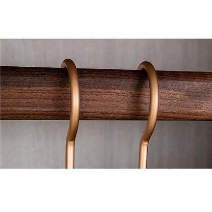 Matte Gold/Silver 5 in 1 Multi-Layer Pants Trouser Hanger │ Wardrobe Clothes Hanging Rack - Besontique Home