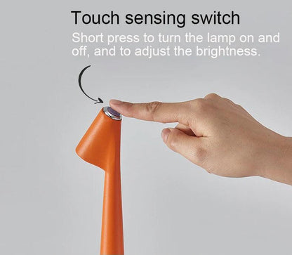 Minimal Dimming USB Chargable Reading Table Lamp │ Modern Small Wireless Portable Light - Besontique Home